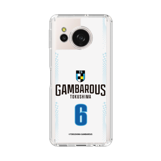 スリムプロテクションケース［ 徳島ガンバロウズ - #6 FURUKAWA - ホワイト - 表 ］