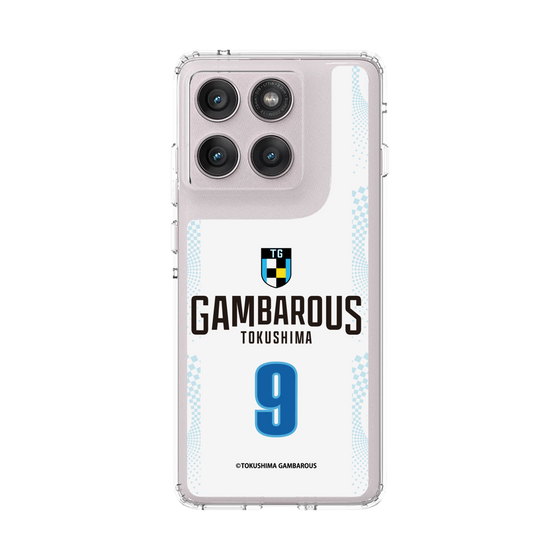 スリムプロテクションケース［ 徳島ガンバロウズ - #9 NAITO - ホワイト - 表 ］