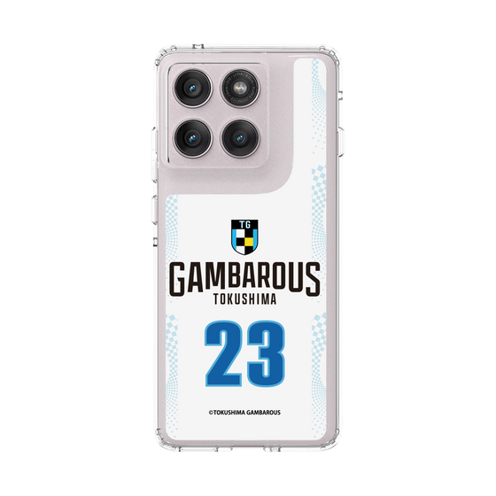 スリムプロテクションケース［ 徳島ガンバロウズ - #23 NAKAMURA - ホワイト - 表 ］