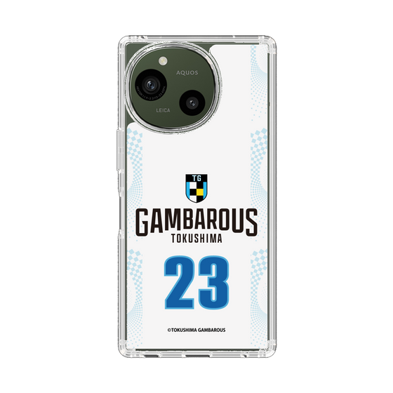 スリムプロテクションケース［ 徳島ガンバロウズ - #23 NAKAMURA - ホワイト - 表 ］