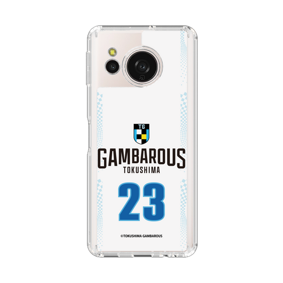 スリムプロテクションケース［ 徳島ガンバロウズ - #23 NAKAMURA - ホワイト - 表 ］