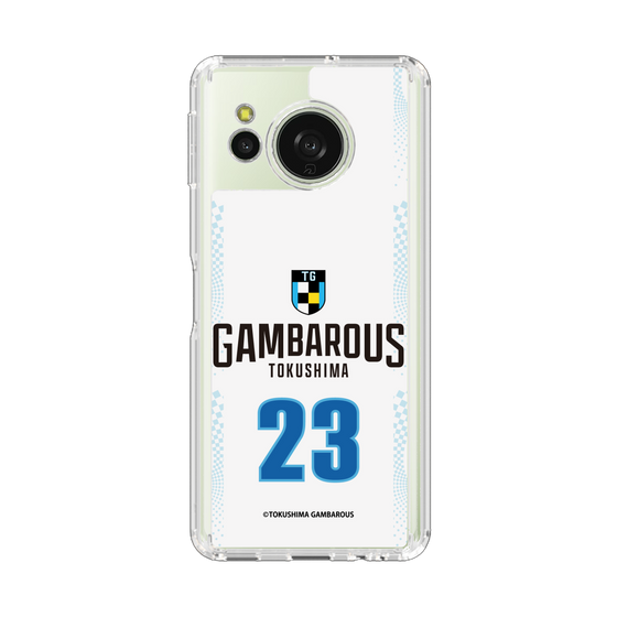 スリムプロテクションケース［ 徳島ガンバロウズ - #23 NAKAMURA - ホワイト - 表 ］