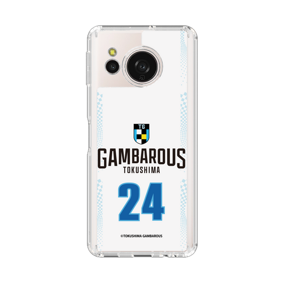 スリムプロテクションケース［ 徳島ガンバロウズ - #24 OSAKI - ホワイト - 表 ］