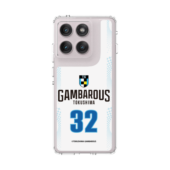 スリムプロテクションケース［ 徳島ガンバロウズ - #32 MARTIN - ホワイト - 表 ］