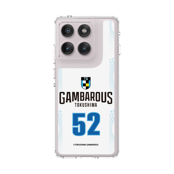 スリムプロテクションケース［ 徳島ガンバロウズ - #52 AOYAMA - ホワイト - 表 ］