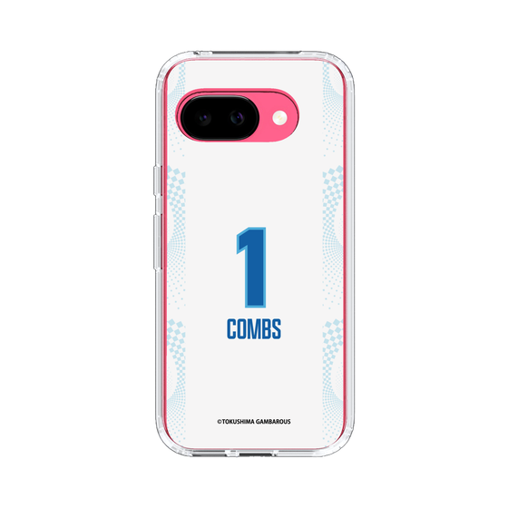 スリムプロテクションケース［ 徳島ガンバロウズ - #1 COMBS - ホワイト ］