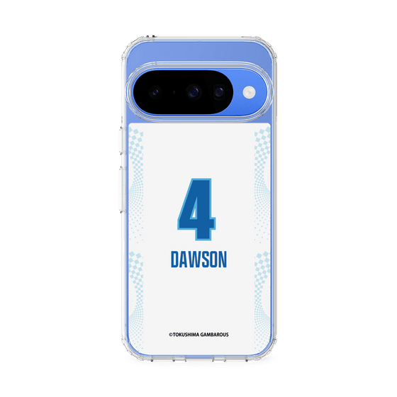 スリムプロテクションケース［ 徳島ガンバロウズ - #4 DAWSON - ホワイト ］
