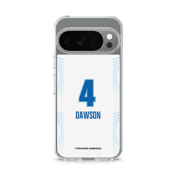 スリムプロテクションケース［ 徳島ガンバロウズ - #4 DAWSON - ホワイト ］
