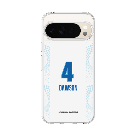スリムプロテクションケース［ 徳島ガンバロウズ - #4 DAWSON - ホワイト ］
