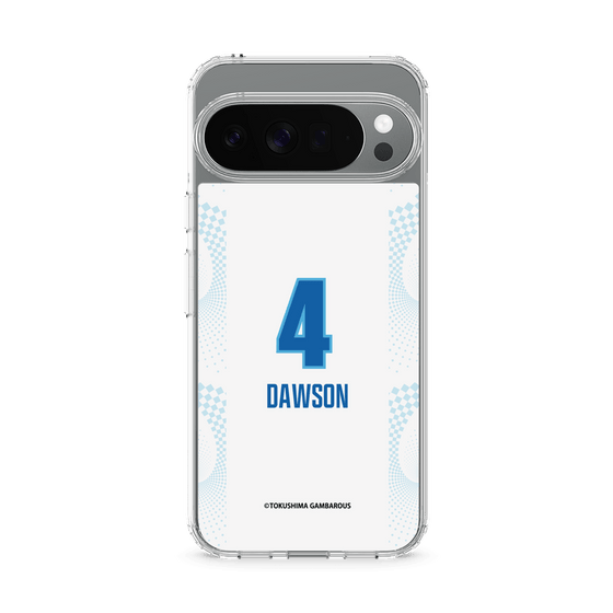 スリムプロテクションケース［ 徳島ガンバロウズ - #4 DAWSON - ホワイト ］
