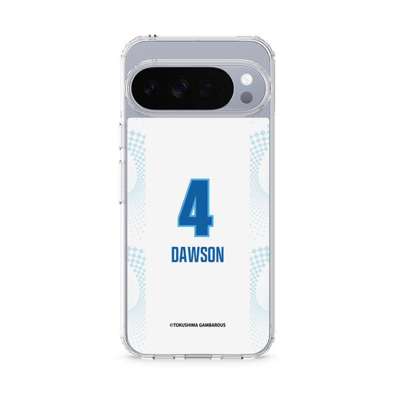 スリムプロテクションケース［ 徳島ガンバロウズ - #4 DAWSON - ホワイト ］