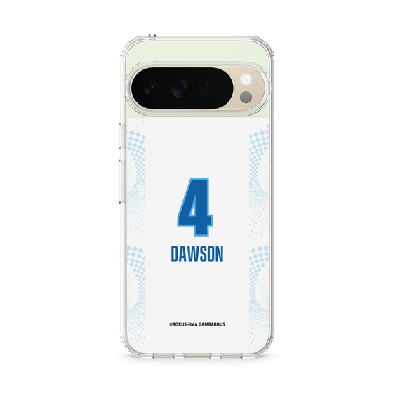 スリムプロテクションケース［ 徳島ガンバロウズ - #4 DAWSON - ホワイト ］