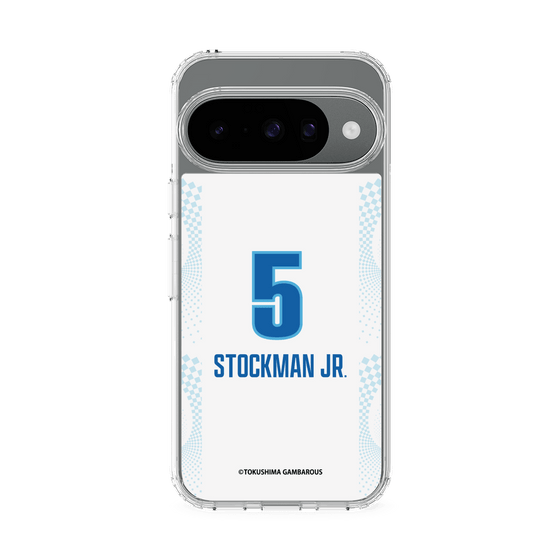 スリムプロテクションケース［ 徳島ガンバロウズ - #5 STOCKMAN JR. - ホワイト ］