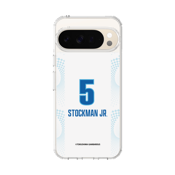 スリムプロテクションケース［ 徳島ガンバロウズ - #5 STOCKMAN JR. - ホワイト ］