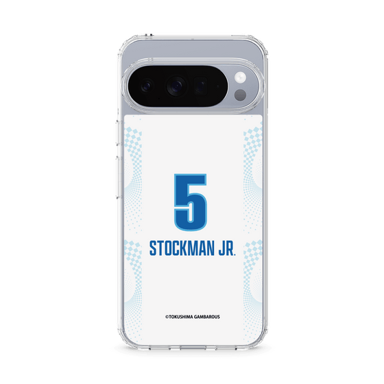 スリムプロテクションケース［ 徳島ガンバロウズ - #5 STOCKMAN JR. - ホワイト ］