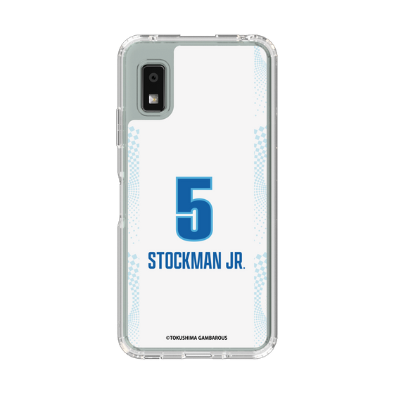 スリムプロテクションケース［ 徳島ガンバロウズ - #5 STOCKMAN JR. - ホワイト ］