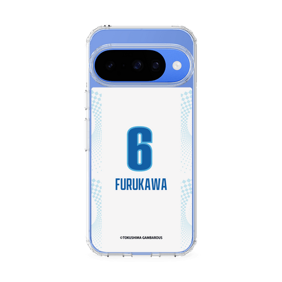 スリムプロテクションケース［ 徳島ガンバロウズ - #6 FURUKAWA - ホワイト ］