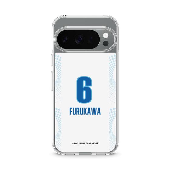 スリムプロテクションケース［ 徳島ガンバロウズ - #6 FURUKAWA - ホワイト ］