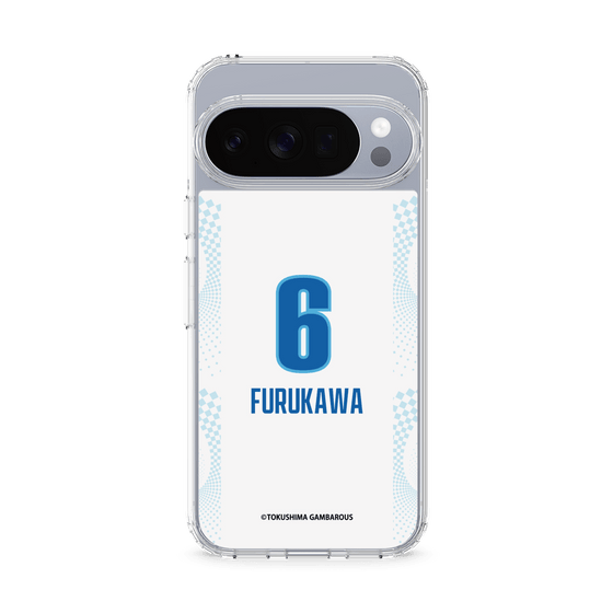 スリムプロテクションケース［ 徳島ガンバロウズ - #6 FURUKAWA - ホワイト ］
