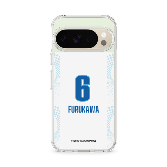 スリムプロテクションケース［ 徳島ガンバロウズ - #6 FURUKAWA - ホワイト ］