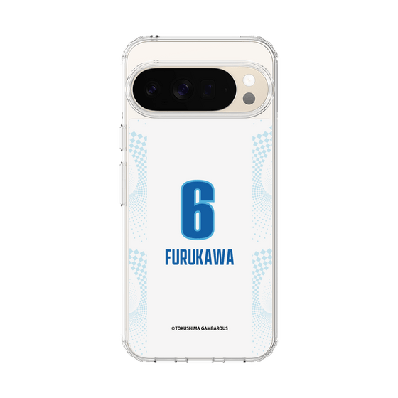 スリムプロテクションケース［ 徳島ガンバロウズ - #6 FURUKAWA - ホワイト ］