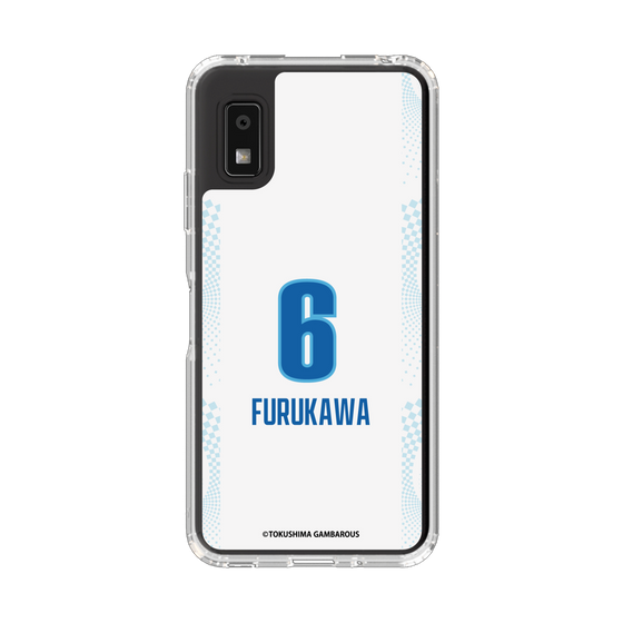 スリムプロテクションケース［ 徳島ガンバロウズ - #6 FURUKAWA - ホワイト ］