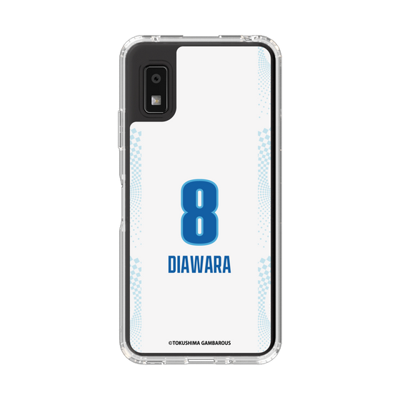 スリムプロテクションケース［ 徳島ガンバロウズ - #8 DIAWARA - ホワイト ］