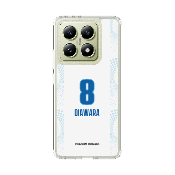 スリムプロテクションケース［ 徳島ガンバロウズ - #8 DIAWARA - ホワイト ］