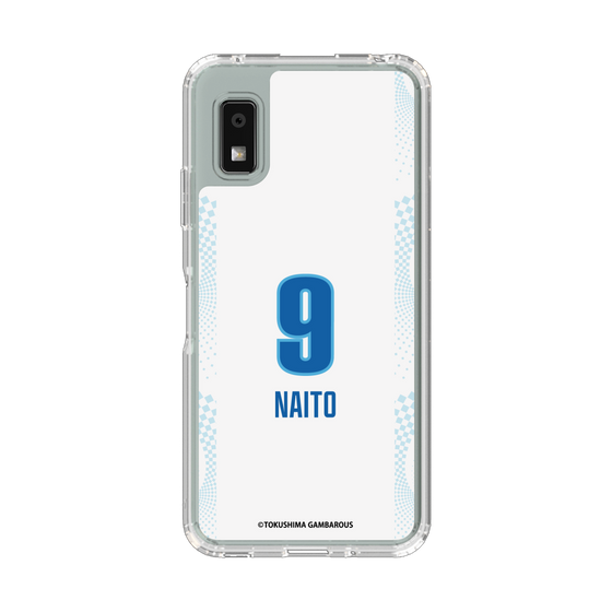 スリムプロテクションケース［ 徳島ガンバロウズ - #9 NAITO - ホワイト ］
