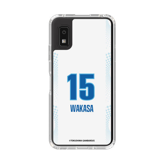 スリムプロテクションケース［ 徳島ガンバロウズ - #15 WAKASA - ホワイト ］