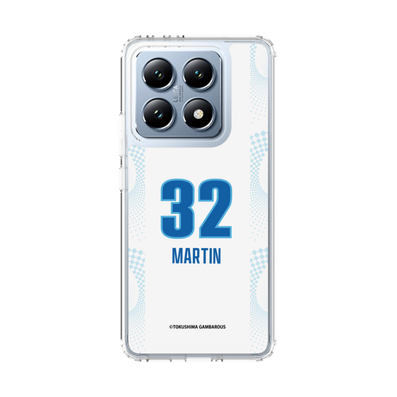 スリムプロテクションケース［ 徳島ガンバロウズ - #32 MARTIN - ホワイト ］