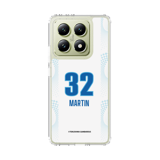 スリムプロテクションケース［ 徳島ガンバロウズ - #32 MARTIN - ホワイト ］
