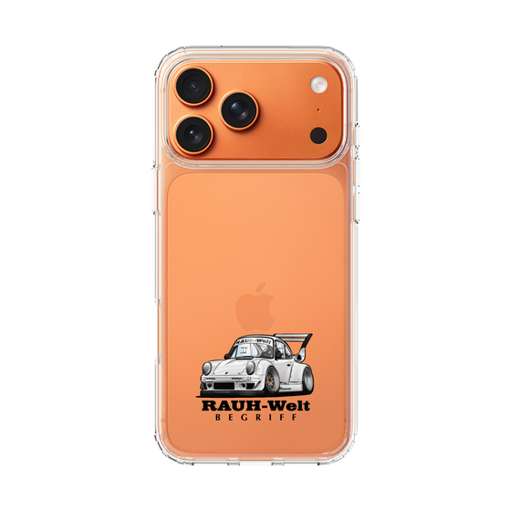スリムプロテクションケース［ RAUH-Welt BEGRIFF - クラシックポルシェ - ホワイト ］