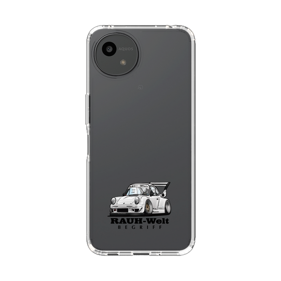 スリムプロテクションケース［ RAUH-Welt BEGRIFF - クラシックポルシェ - ホワイト ］