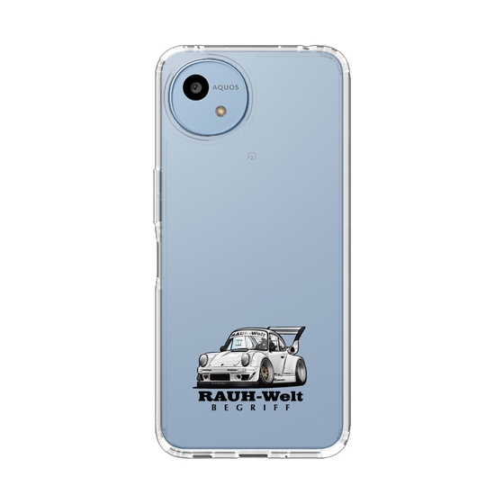 スリムプロテクションケース［ RAUH-Welt BEGRIFF - クラシックポルシェ - ホワイト ］