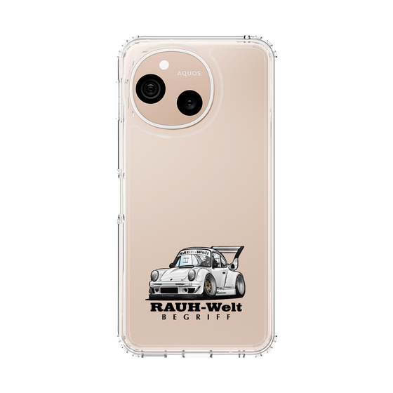 スリムプロテクションケース［ RAUH-Welt BEGRIFF - クラシックポルシェ - ホワイト ］