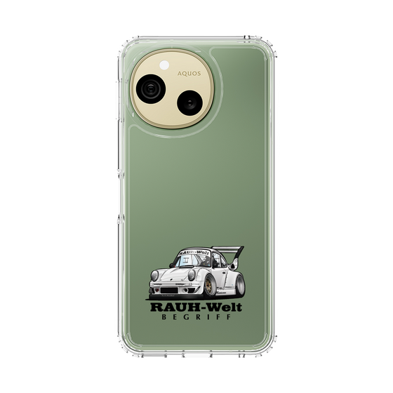 スリムプロテクションケース［ RAUH-Welt BEGRIFF - クラシックポルシェ - ホワイト ］