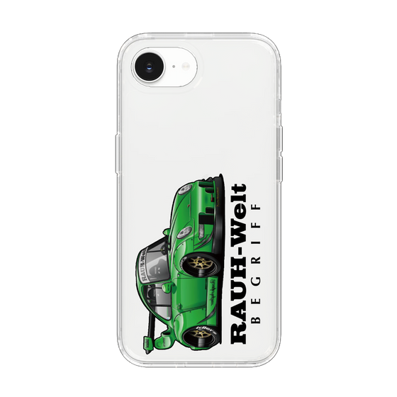 スリムプロテクションケース［ RAUH-Welt BEGRIFF - クラシックポルシェ - グリーン ］