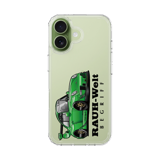 スリムプロテクションケース［ RAUH-Welt BEGRIFF - クラシックポルシェ - グリーン ］