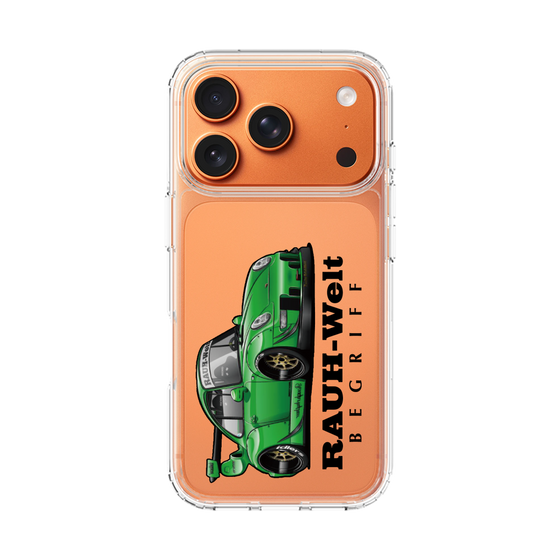 スリムプロテクションケース［ RAUH-Welt BEGRIFF - クラシックポルシェ - グリーン ］