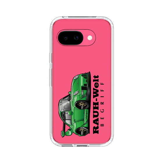 スリムプロテクションケース［ RAUH-Welt BEGRIFF - クラシックポルシェ - グリーン ］