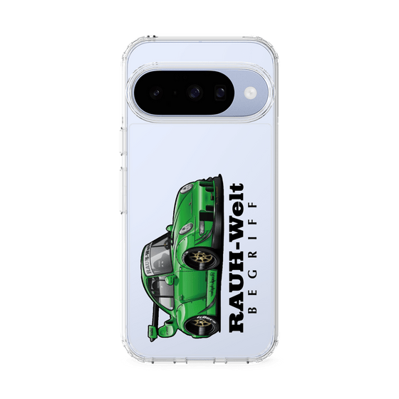 スリムプロテクションケース［ RAUH-Welt BEGRIFF - クラシックポルシェ - グリーン ］