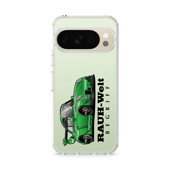 スリムプロテクションケース［ RAUH-Welt BEGRIFF - クラシックポルシェ - グリーン ］
