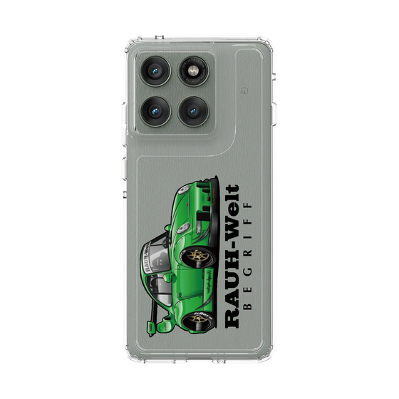 スリムプロテクションケース［ RAUH-Welt BEGRIFF - クラシックポルシェ - グリーン ］