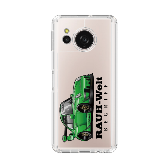 スリムプロテクションケース［ RAUH-Welt BEGRIFF - クラシックポルシェ - グリーン ］