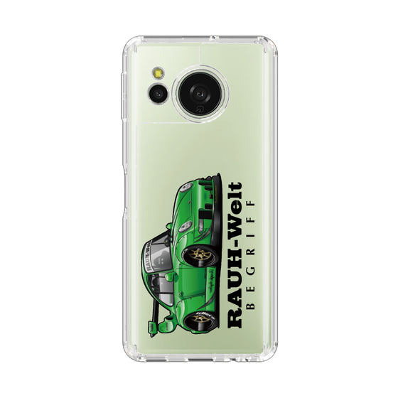 スリムプロテクションケース［ RAUH-Welt BEGRIFF - クラシックポルシェ - グリーン ］