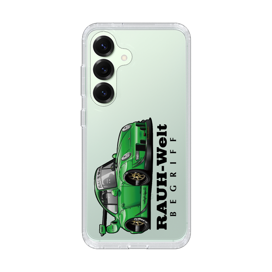 スリムプロテクションケース［ RAUH-Welt BEGRIFF - クラシックポルシェ - グリーン ］