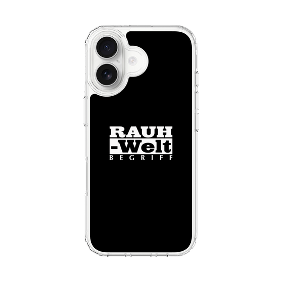 スリムプロテクションケース［ RAUH-Welt BEGRIFF - ロゴ - ブラック ］