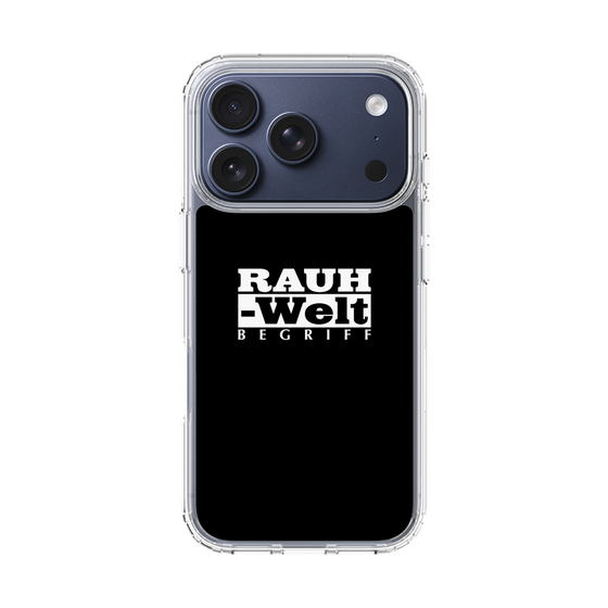 スリムプロテクションケース［ RAUH-Welt BEGRIFF - ロゴ - ブラック ］
