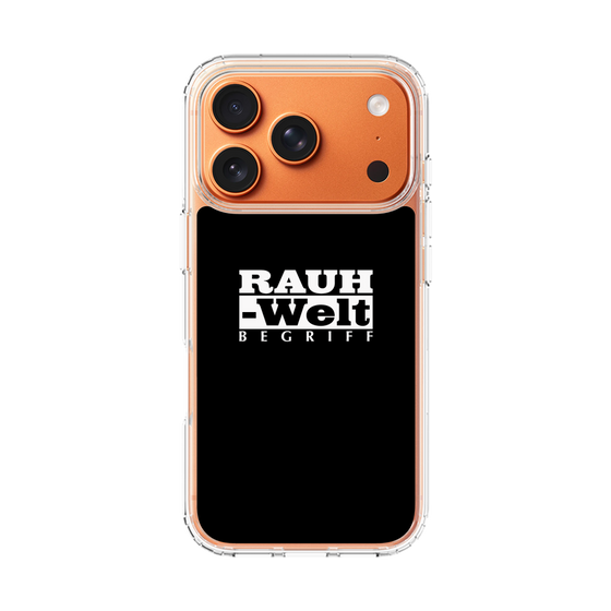 スリムプロテクションケース［ RAUH-Welt BEGRIFF - ロゴ - ブラック ］